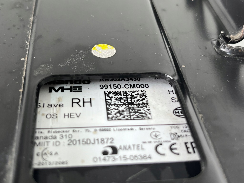 фото №14, Hyundai kona радар датчик датчик поперечина руху правий задня оригінал europa