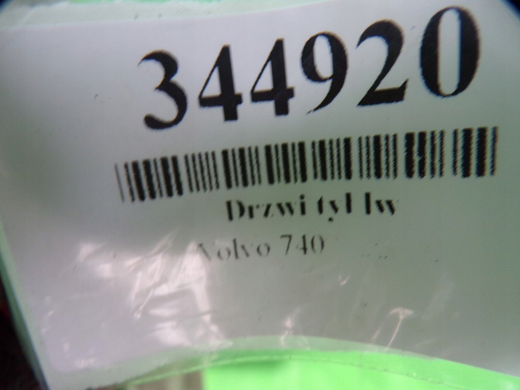 фото №13, Volvo 740 дверь левая задняя задние