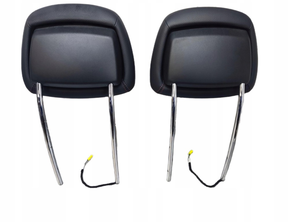 фото №6, Mercedes c klasa w204 lift подголовник сиденье перед czerwona nić