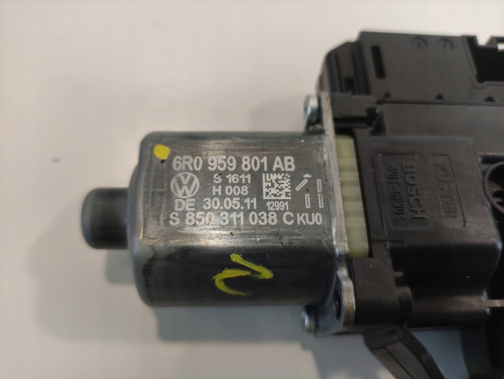 фото №6, Vw polo v 5 моторчик стекло левый перед 6r0959801ab