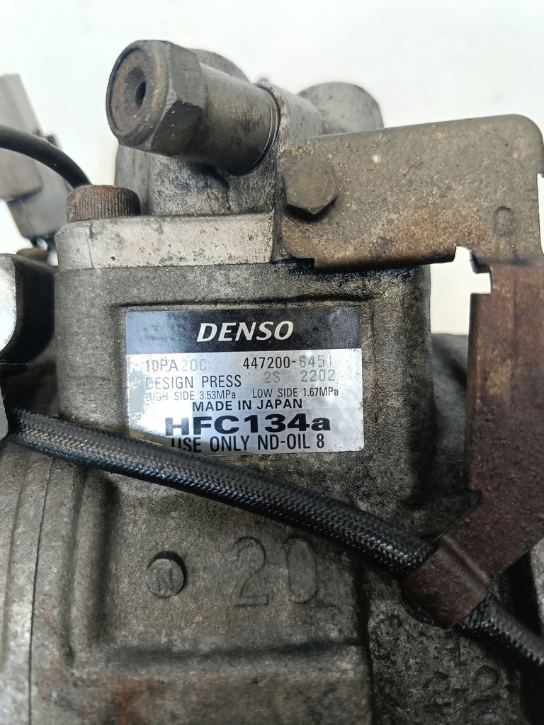 фото №9, Lexus ls 400 ls400 94-97 компрессор компрессор кондиционера a/c 77 tyś