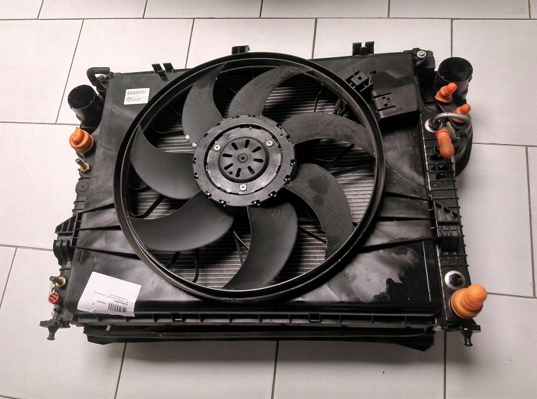 фото №5, Mercedes w251 радиатор вентилятор lift r-klasa