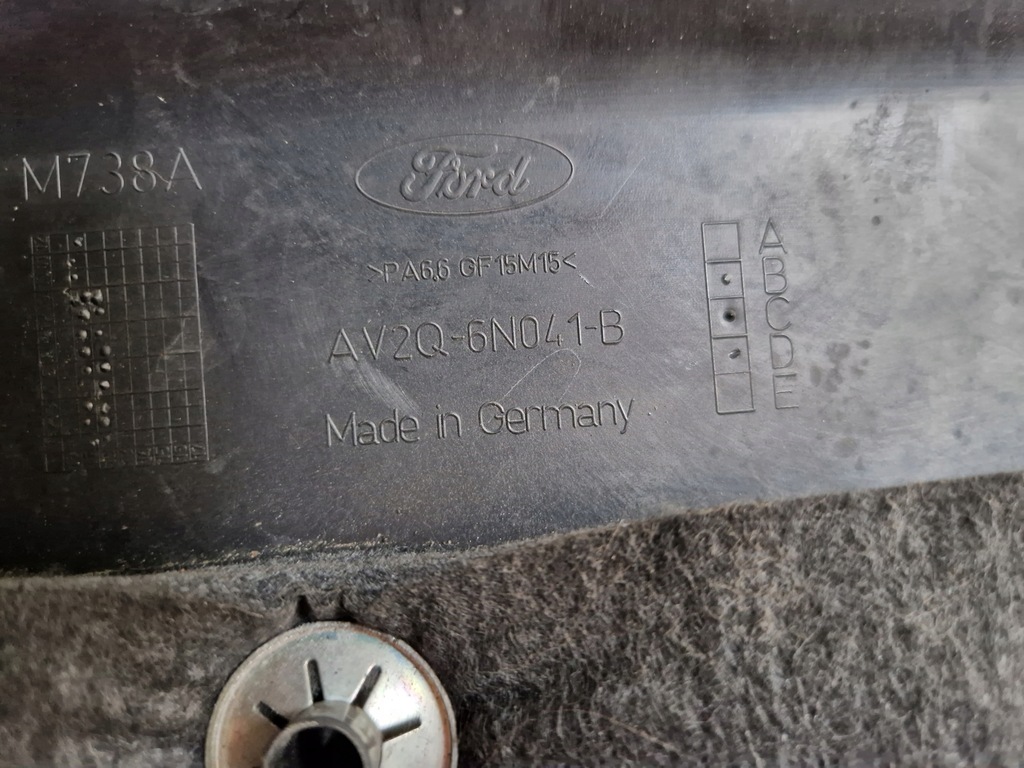 фото №11, Защита двигателя верхний ford fiesta mk7 1.4 tdci