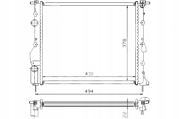 фото №1, Радиатор wody