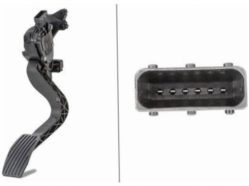 фото №1, Педаль газа датчик hella 6pv 010 175-731