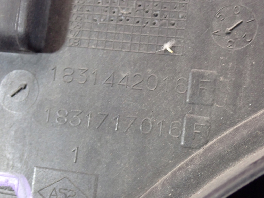 Renault clio 3 05-09 1.5 dci 106km вентилятор радіатора 8200525991 Оригінал