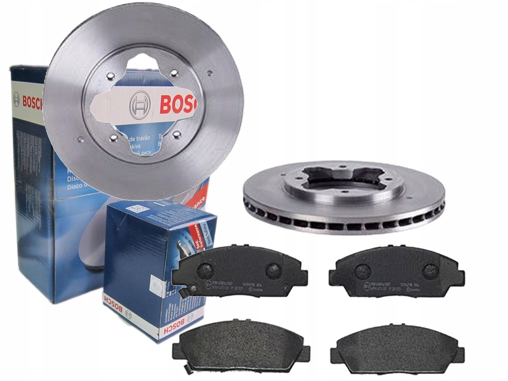 фото №1, Гальмівні диски гальмівні колодки bosch перед honda accord v