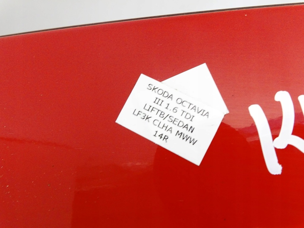 фото №12, Бампер задняя задний kompletny skoda octavia iii sedan liftback lf3k