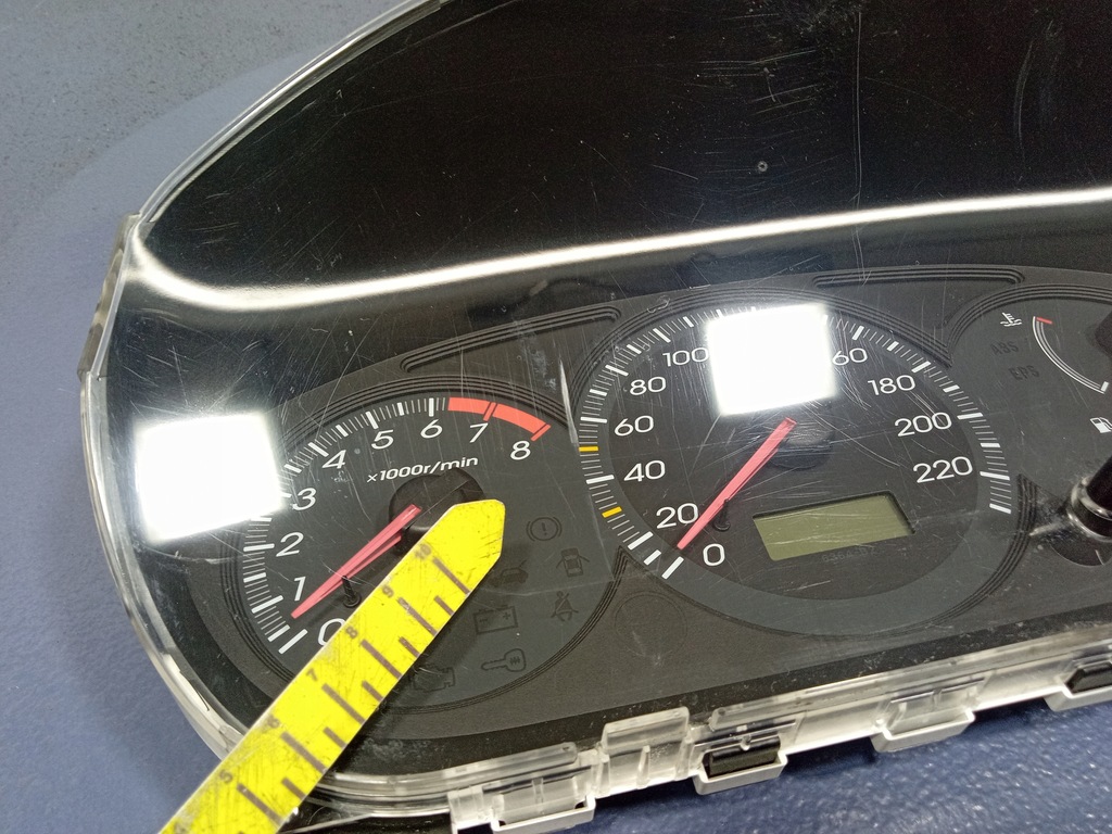 фото №6, Honda civic vii 1.4 16v счетчик приборы eu hr0287055