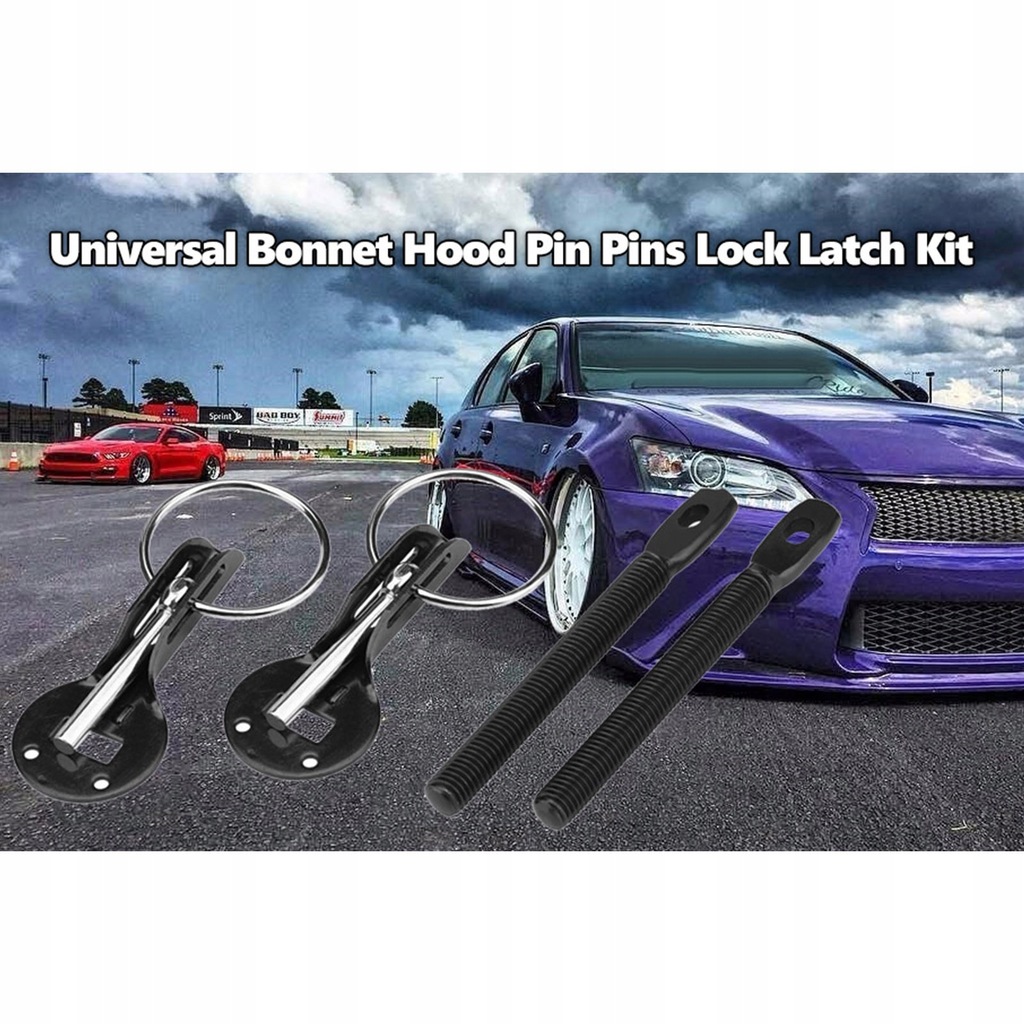 фото №13, Замок капот універсальний do автомобіля wyścigowego