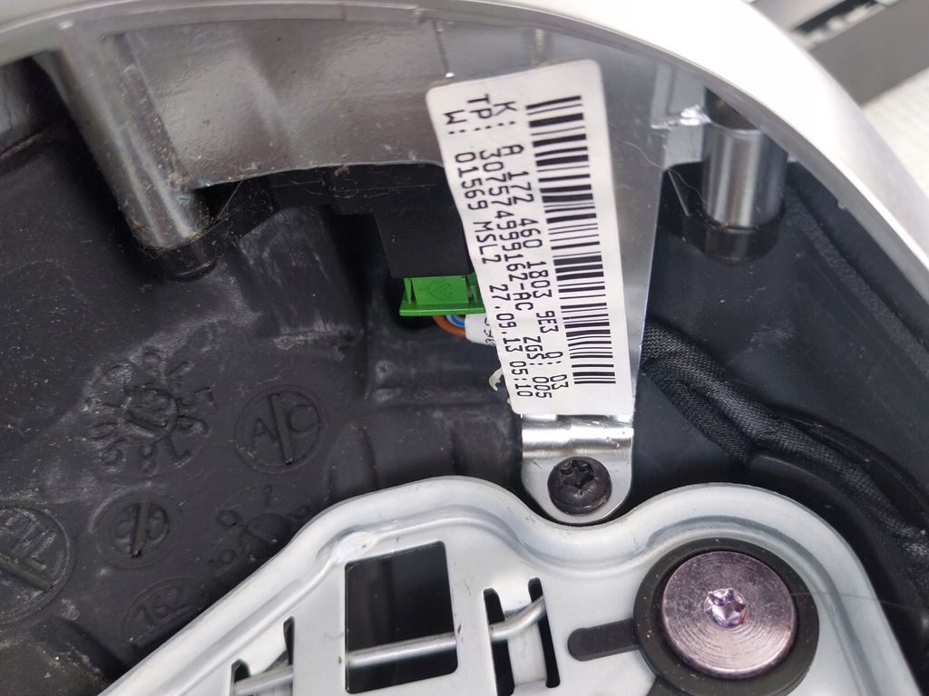 фото №5, Mercedes w117 c117 cla воздуховод подушка водителя air bag amg комплект