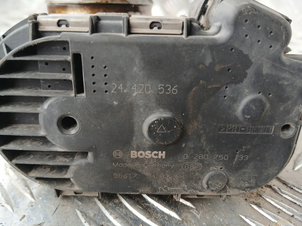 фото №7, Opel corsa d дросельна заслінка 1.4 0280750133