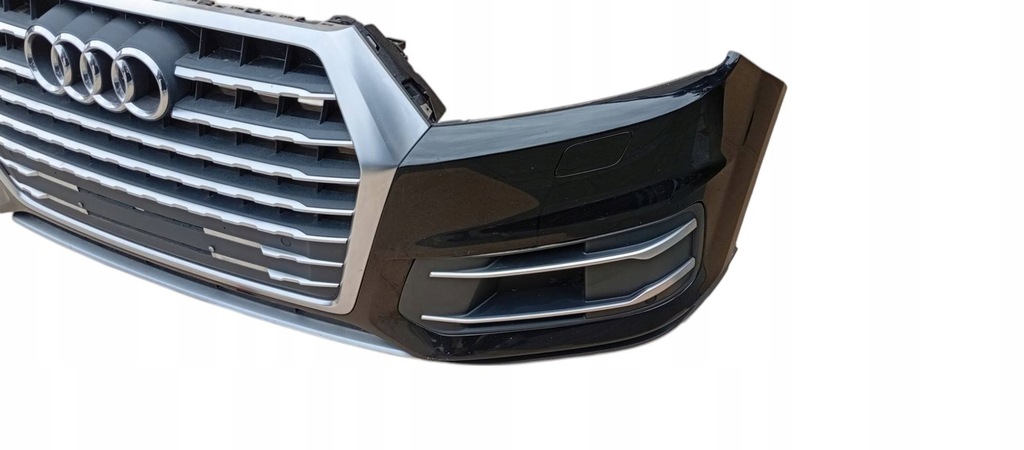 фото №6, Audi q7 4m 2015- kompletny перед капот pas крила лампа бампер решітка радіатора балка