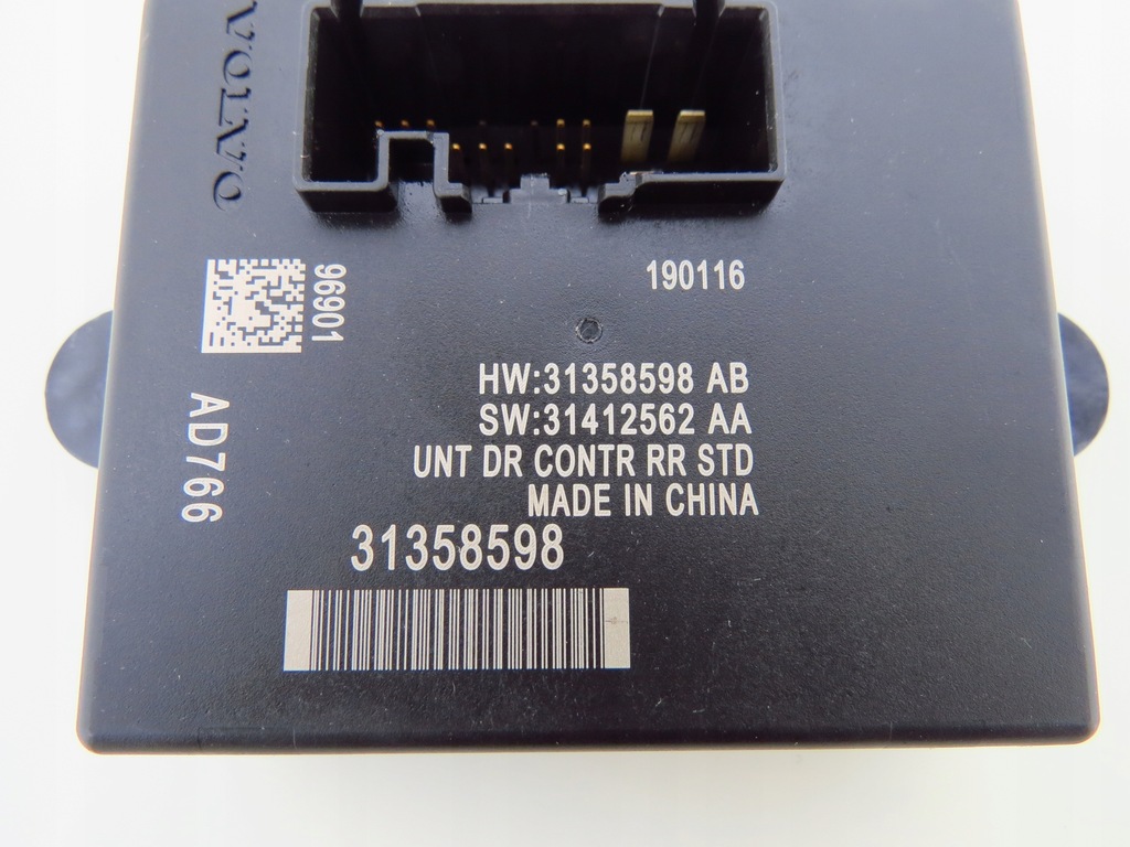 фото №7, Модуль блок управления дверь правый левый задняя задний 31358598 volvo s60 ii v60 i