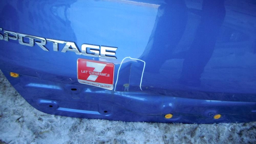 фото №2, Kia sportage 4 iv 15- кришка багажника задня - без оснащення