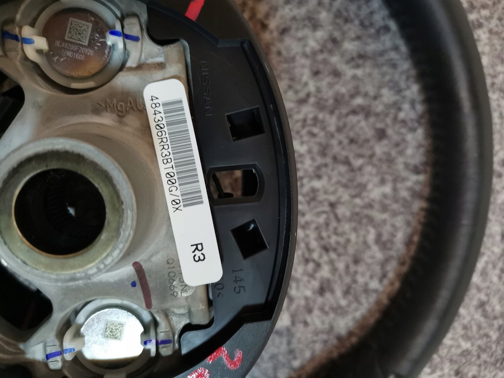 фото №12, Nissan rogue x-trail t33 2021 воздуховод лепестки переключения кожа usa