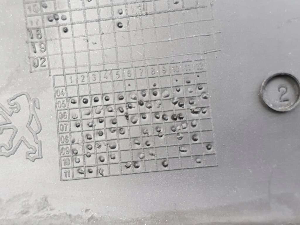 фото №7, Молдинг бампера левый перед peugeot 307 lift