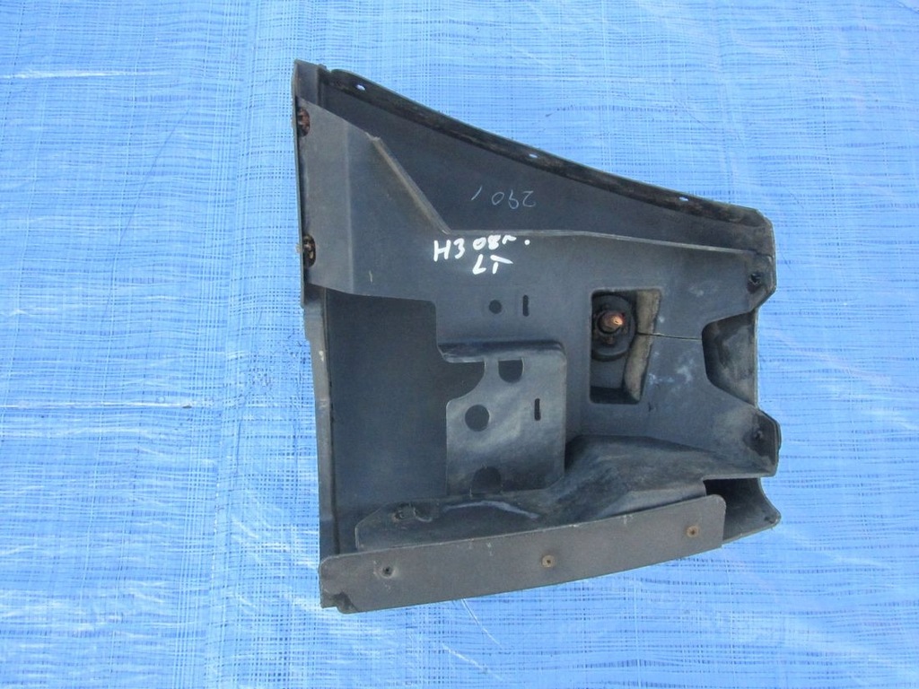 фото №14, Hummer h3 2007 уголок защита бампера задняя