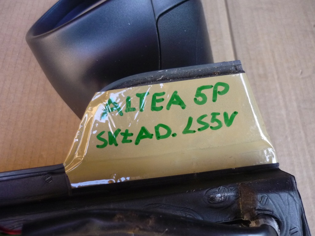 фото №15, Зеркало правое seat altea toledo iii 04-09 ls5v 5pin складной europa ładne