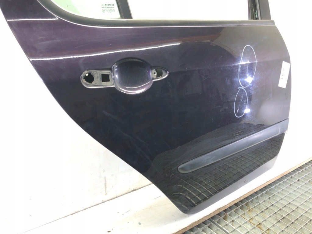 фото №2, Дверь правый задняя renault modus minivan