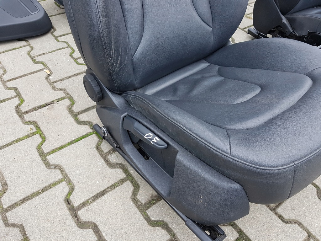 фото №5, Audi a4 b8 08-11r sedan сиденья кожаный заднее сиденье