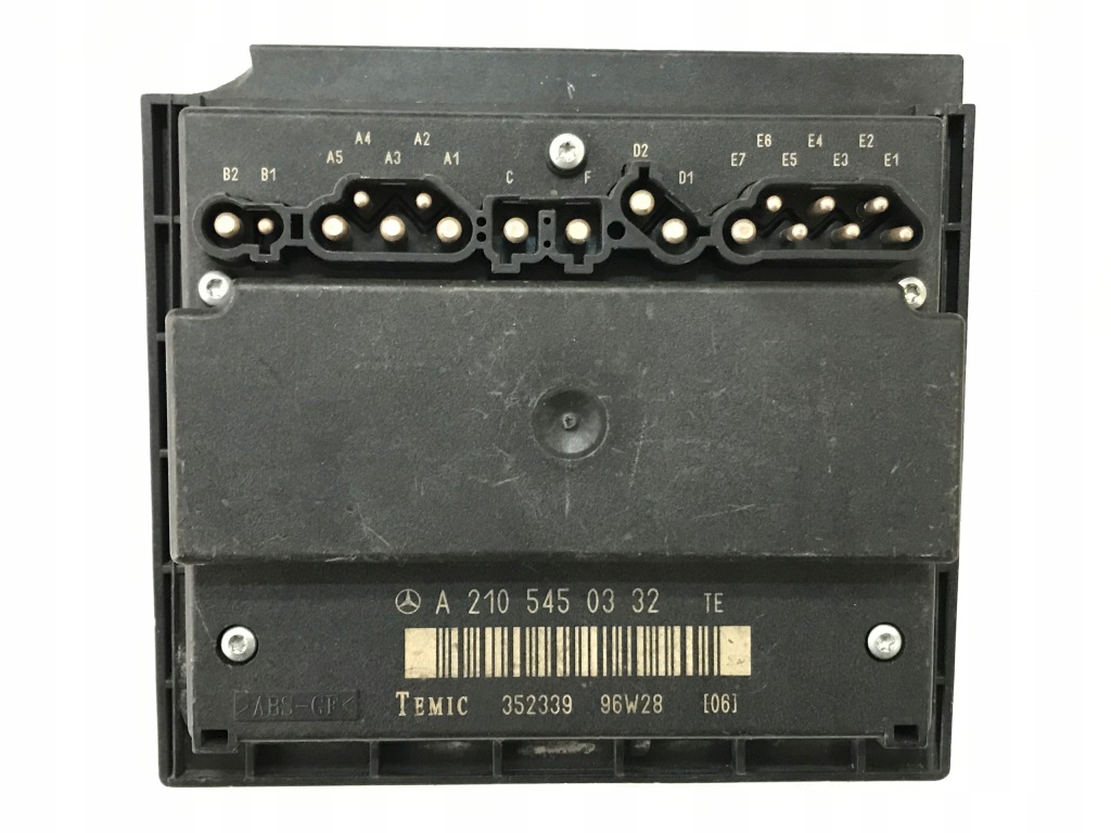 фото №1, Модуль вентилятора mercedes w210 оригинальный номер 2105450332