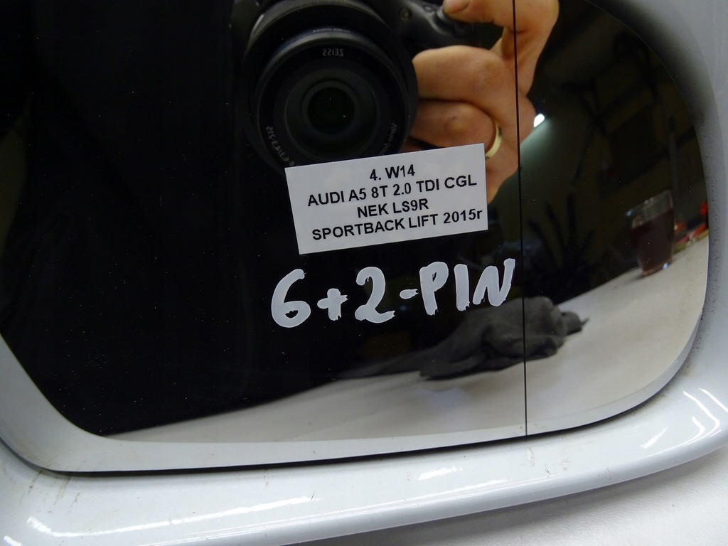 фото №12, Зеркало правое правый перед передние audi a5 8t sportback ls9r 6+2 pin