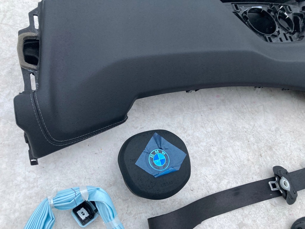 фото №6, Bmw x1 u11 x2 u10 приборная панель консоль приборная панель подушки безопасности воздушные подушка безопасности ремни pas