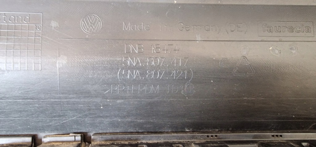 фото №16, Бампер задняя задний vw tiguan ii 2 5na задний