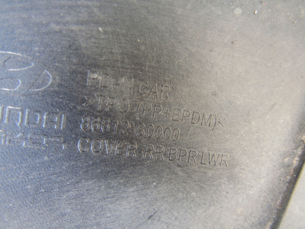 фото №11, Диффузор спойлер бампера задняя hyundai i30n 17- hb