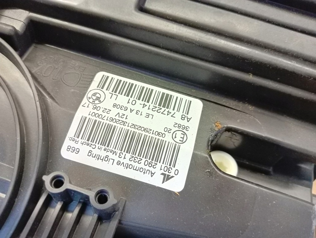 фото №7, Лампа правая bmw 2 f45 f46 nowa