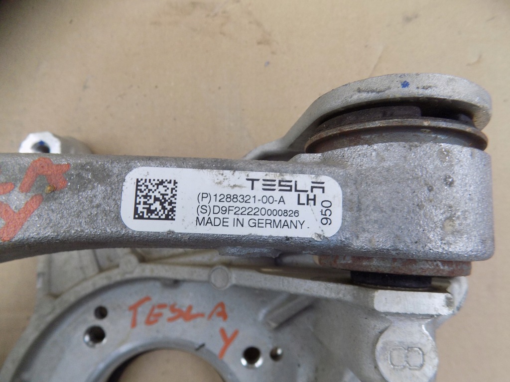 фото №8, Важіль лівий верхній передній основа tesla y 1288321-00-a 1044032-00-c org.