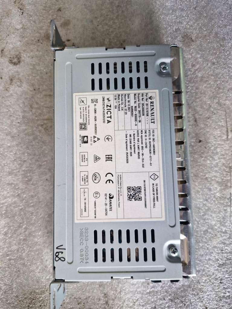 фото №1, Модуль радіо unit dacia sandero iii 3 281151978r