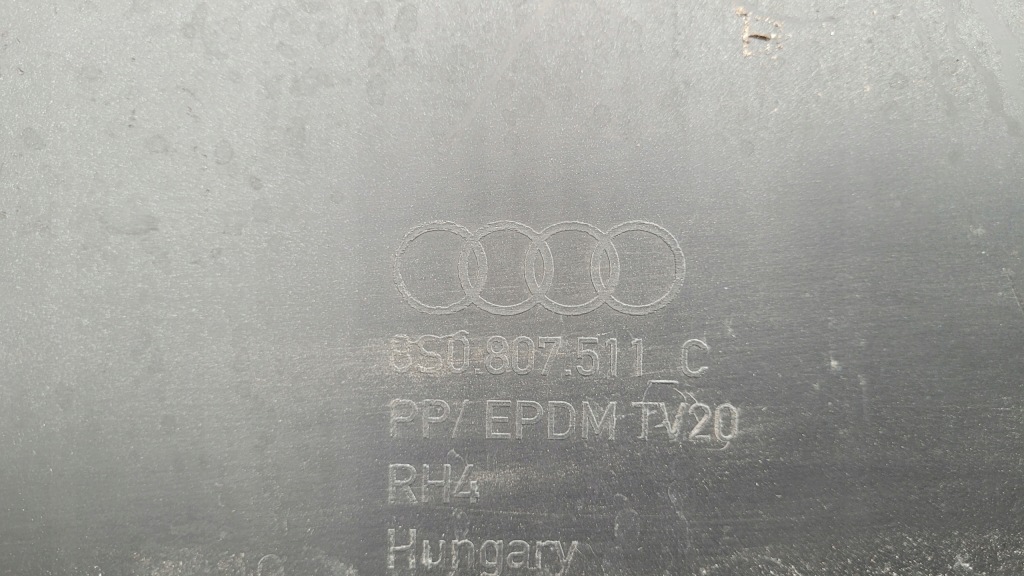 Audi tt iii s line бампер задній задня / 5792 Оригінал