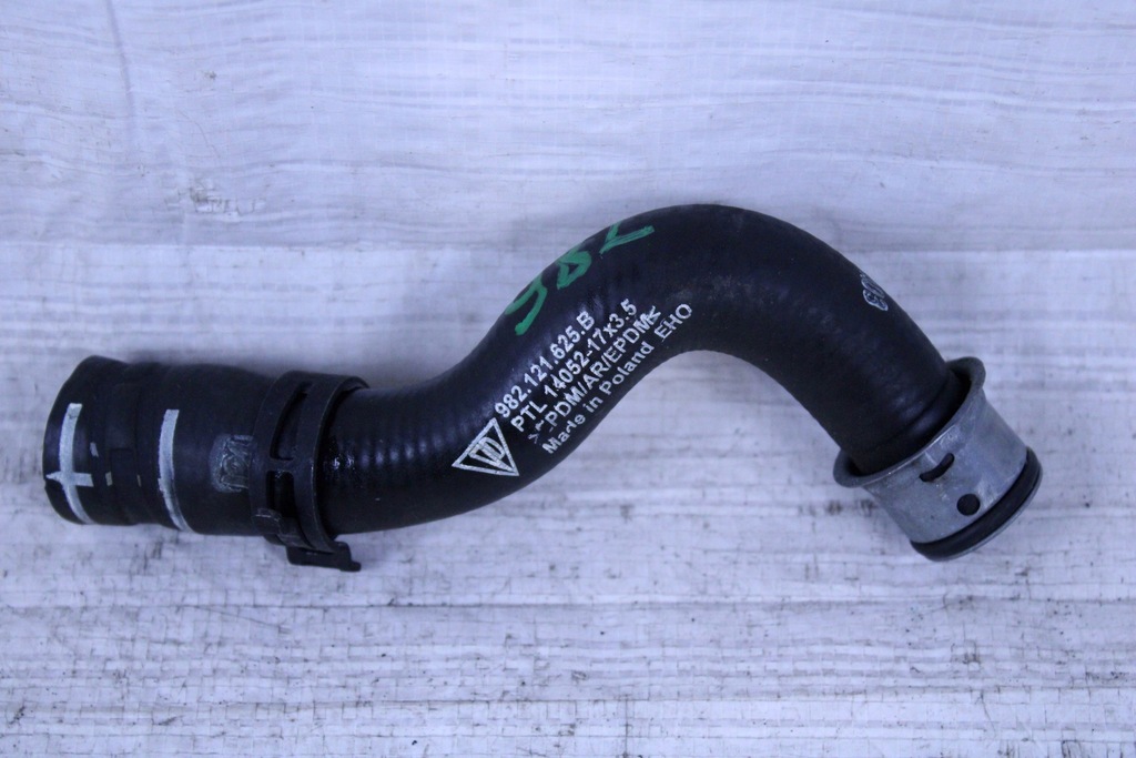 фото №1, Porsche cayman boxster 982 трубка труба wąż шланг wody 982121625b