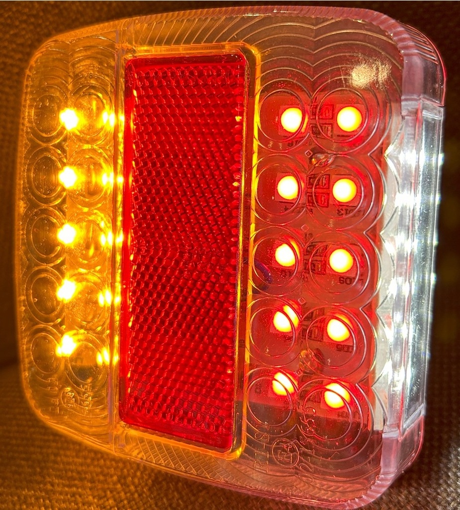 фото №6, Балка света, задняя балка бампер do прицепа лампы led длина l1250