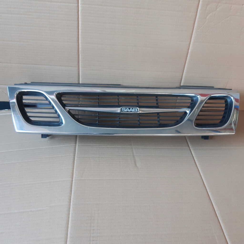 фото №1, Решётка радиатора решётка радиатора радиатора saab 9-5 2000r