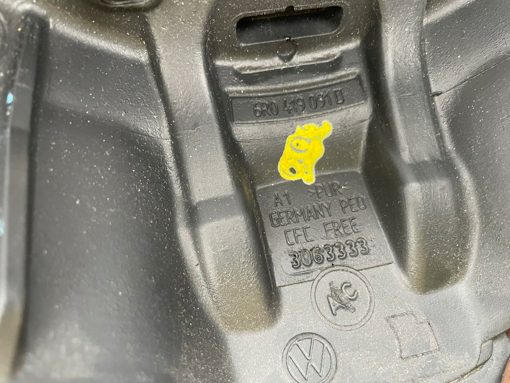 фото №12, Vw polo v повітропровід 6r0419091d