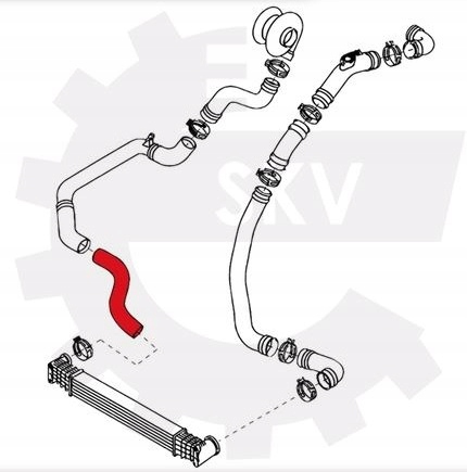 фото №3, Шланг турбины seat vw 1.8 t 1.9 tdi 7m3145832d
