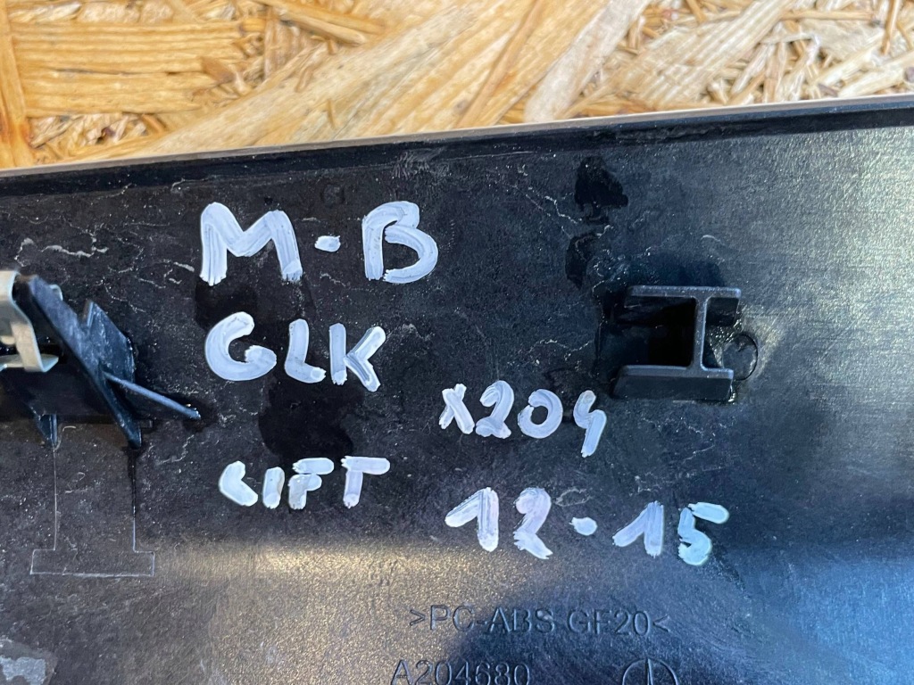 фото №10, Mercedes glk x204 w204 lift 12-15 рамка dekor консоли панели приборной панели