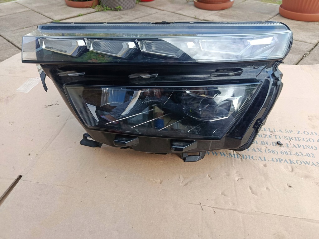 фото №13, Лампа фара левая перед передняя skoda kamiq full led 658941015d europa