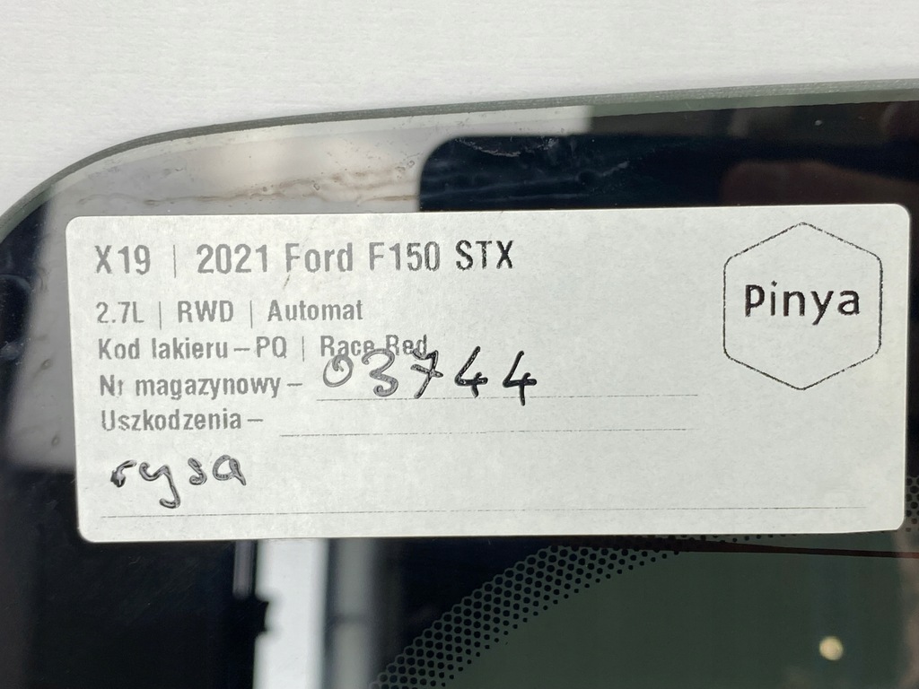 фото №9, Стекло кабины задняя задняя ford f150 2021+ usa