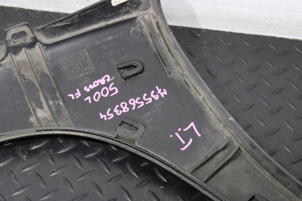 фото №6, Накладка крыла левый задняя fiat 500l 500 l cross lift 735568354