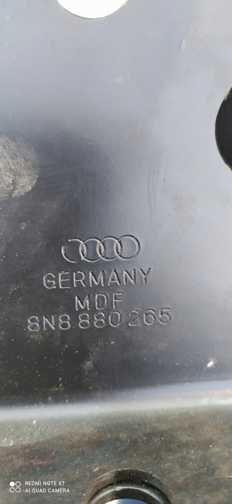 фото №4, 8n8880265 audi tt 8n 98-06 усилитель стойка правый