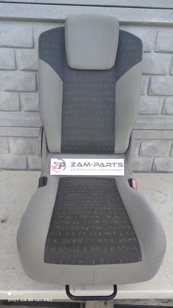 фото №1, Сидіння пасажира правий перед renault scenic ii