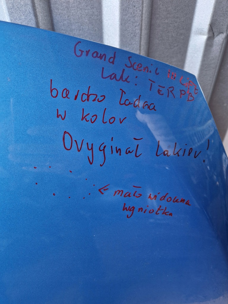 фото №2, Капот кришка двигуна renault grand scenic iii lift terpb