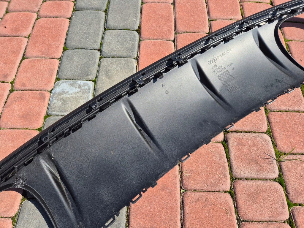 фото №7, Спойлер накладка dół диффузор задняя audi a3 s3 8v przedlift 8v5 8v5807521h