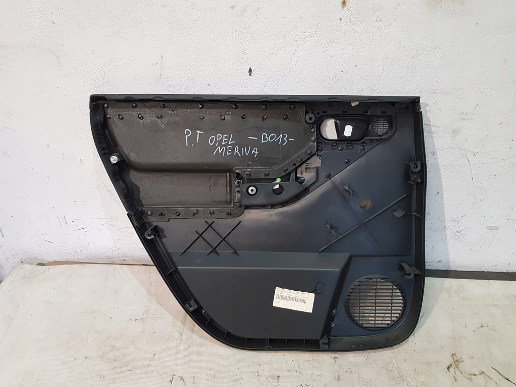 фото №15, Обивка обшивки дверь kpl opel meriva a eur