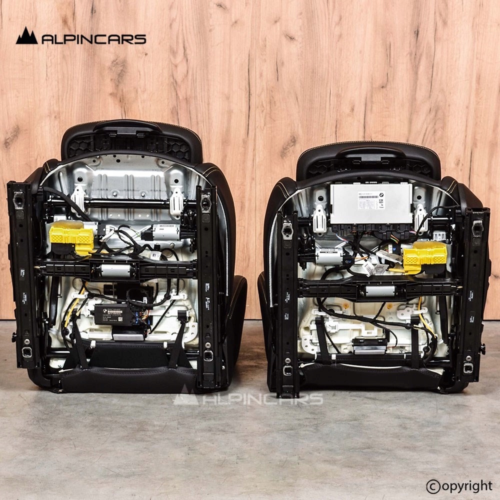 фото №6, Bmw f39 x2 обивка сиденья середина кожа