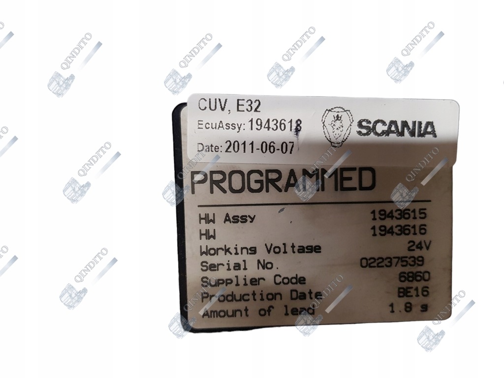 фото №3, Блок керування модуль світла cuv scania r p g